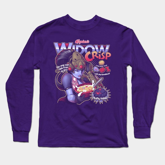 Widow Crisp Long Sleeve T-Shirt by KindaCreative